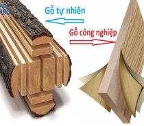 Nên chọn gỗ tự nhiên hay gỗ công nghiệp khi làm nội thất?