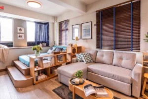 Thiết kế thi công nội thất căn hộ studio chị Bích - Tân Bình Thiết kế thi công nội thất căn hộ studio chị Bích - Tân Bình