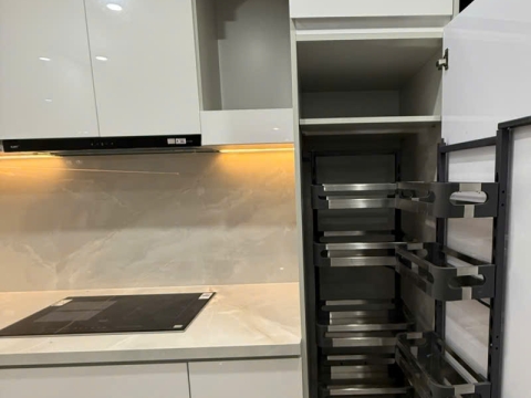 Dự án thiết kế & thi công nội thất nhà phố 2 tầng – Q.2, TP.HCM