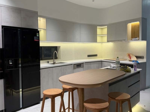  Hoàn thiện và bàn giao nội thất gỗ An Cường nhà Anh Bình - Long Thành