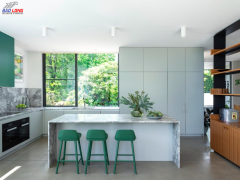 Thi công nội thất biệt thự cao cấp Chị Oanh - Quận 2