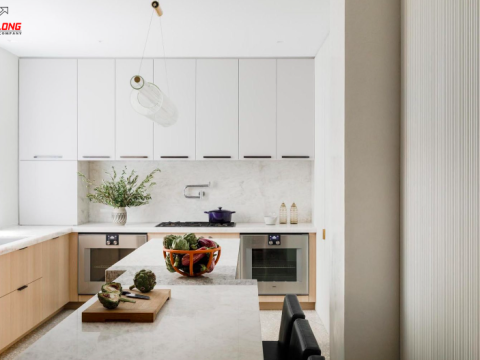 Thi công nội thất căn hộ cao cấp gia đình anh Bảo - Quận 7