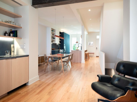 Thi công nội thất nhà phố trọn gói cho chị Quyên - Bình Dương