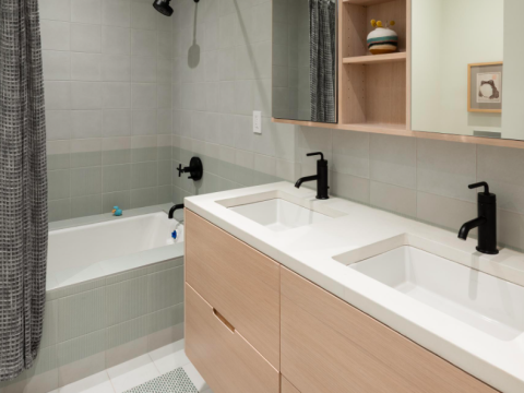 Thi công nội thất nhà phố trọn gói cho chị Quyên - Bình Dương