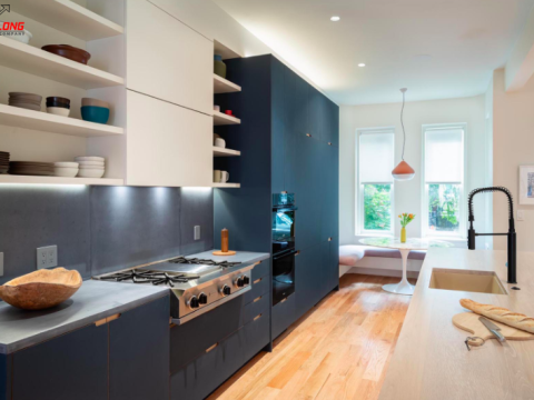 Thi công nội thất nhà phố trọn gói cho chị Quyên - Bình Dương