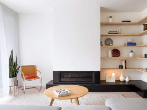 Thi công nội thất nhà phố anh Trung - Hóc Môn