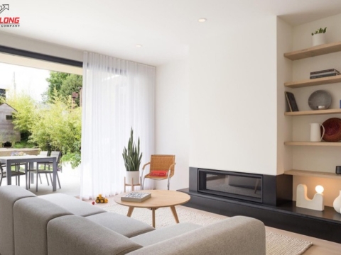 Thi công nội thất nhà phố anh Trung - Hóc Môn