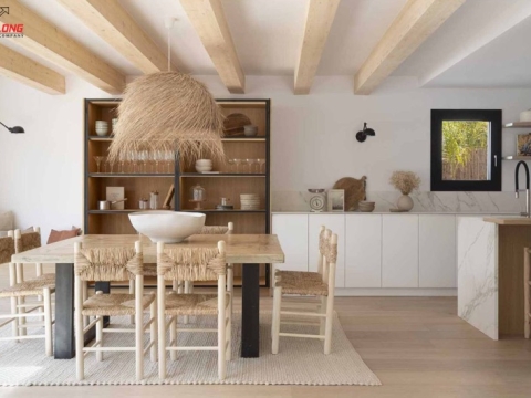 Thi công nội thất trọn gói biệt thự cho chị Jenni Dang - Nha Trang