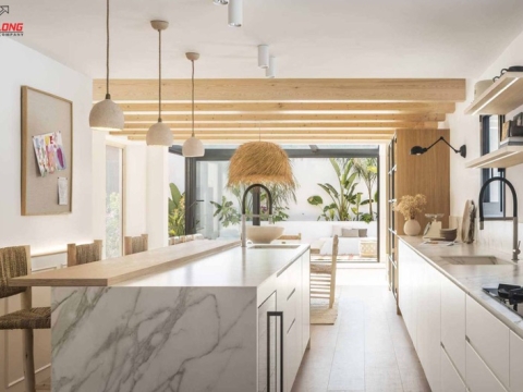 Thi công nội thất trọn gói biệt thự cho chị Jenni Dang - Nha Trang