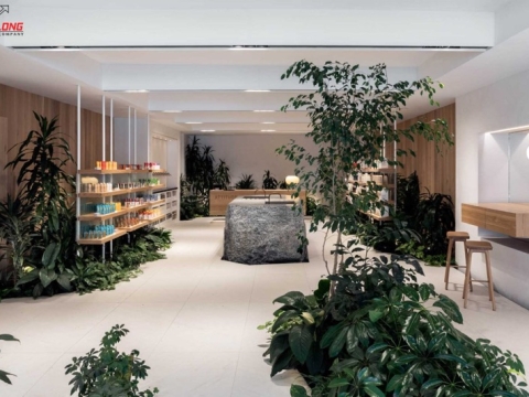 Thi công showroom cho chị Trang - Quận 7