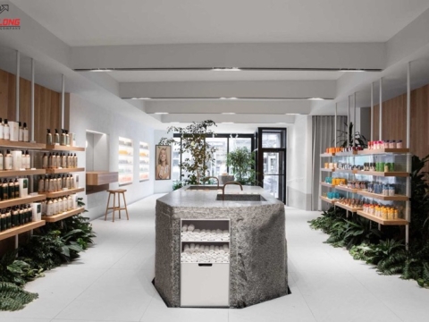 Thi công showroom cho chị Trang - Quận 7