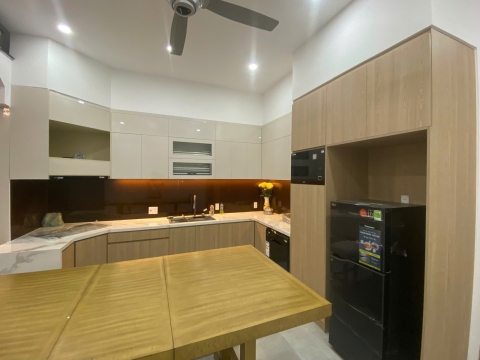 Thiết kế và thi công nội thất nhà phố hiện đại nhà Anh Sơn - Long Thành