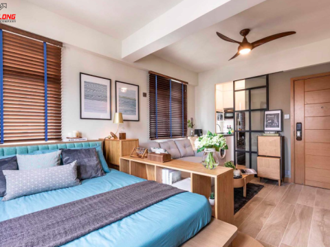 Thiết kế thi công nội thất căn hộ studio chị Bích - Tân Bình