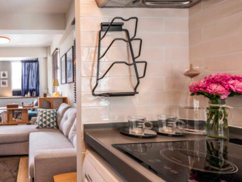 Thiết kế thi công nội thất căn hộ studio chị Bích - Tân Bình