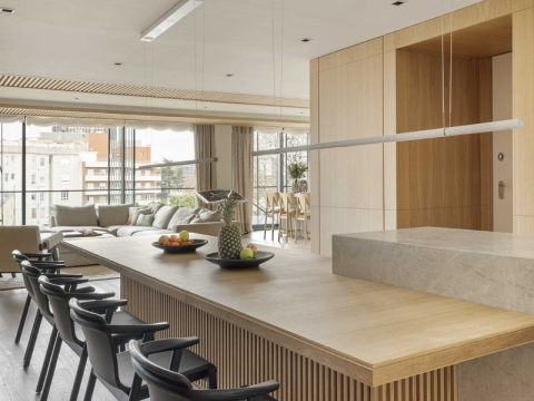 Thiết kế thi công nội thất trọn gói chung cư cho anh Thịnh - Quận 2