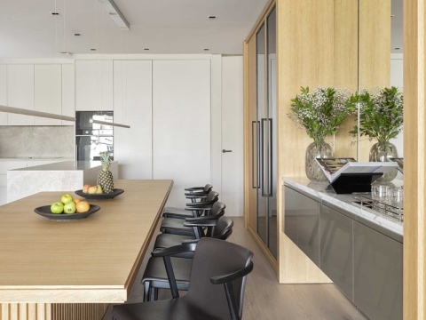 Thiết kế thi công nội thất trọn gói chung cư cho anh Thịnh - Quận 2