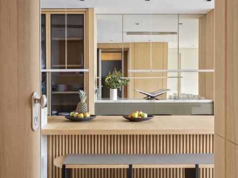 Thiết kế thi công nội thất trọn gói chung cư cho anh Thịnh - Quận 2