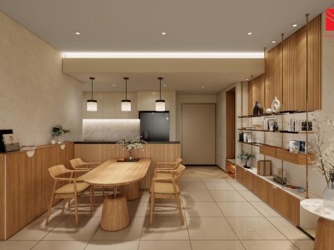 Thi công nội thất toà nhà Reviera Point - Quận 7