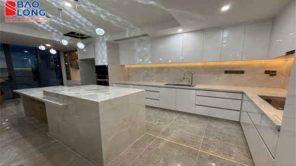 Dự án thiết kế & thi công nội thất nhà phố 2 tầng – Q.2, TP.HCM