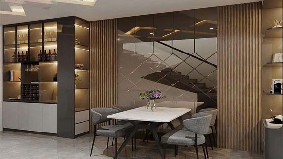 5+ mẫu tủ trưng bày phòng khách đẹp dẫn đầu xu hướng năm 2025