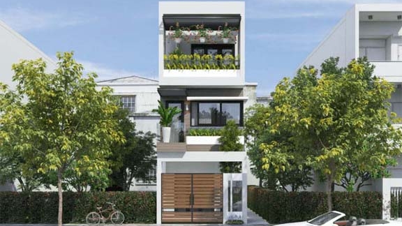 Thiết kế nội thất nhà phố 2 tầng – Tối ưu không gian và ánh sáng