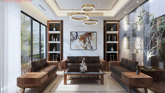 Xu hướng thiết kế phòng khách 2025: 7 ý tưởng hiện đại và sang trọng khó bỏ qua