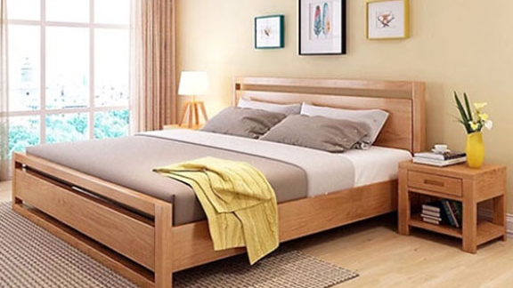  Giường gỗ sồi nga – lựa chọn hoàn hảo cho không gian nội thất hiện đại