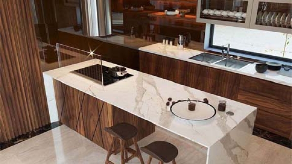 Tủ bếp acrylic – lựa chọn sang trọng cho không gian bếp hiện đại