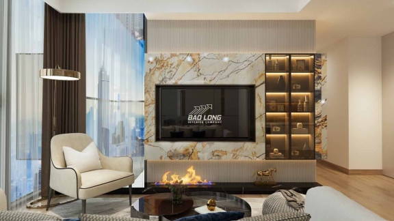 Thi công nội thất căn hộ Grand Marina Saigon