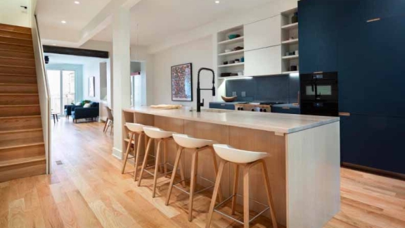 Thi công nội thất nhà phố trọn gói cho chị Quyên - Bình Dương