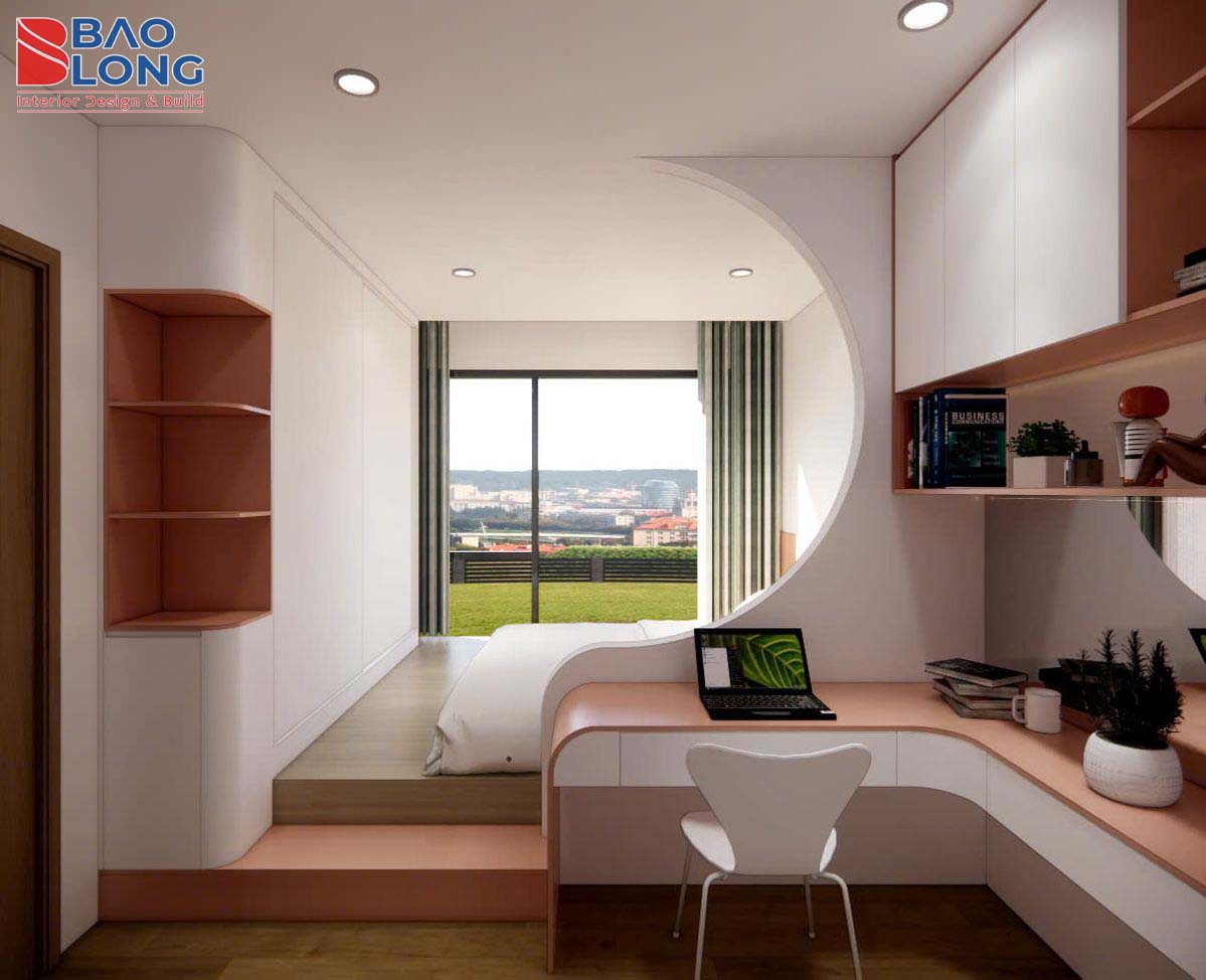 thi công nội thất phòng ngủ đẹp và tiện nghi