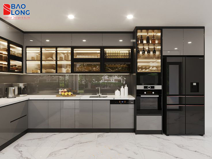Kệ bếp công nghiệp phủ Melamine chống ẩm tốt