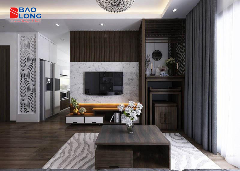 Tủ thờ nhỏ gọn cho căn hộ chung cư, tiết kiệm diện tích