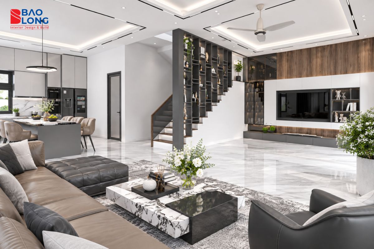 Đặc trưng của phong cách nội thất hiện đại