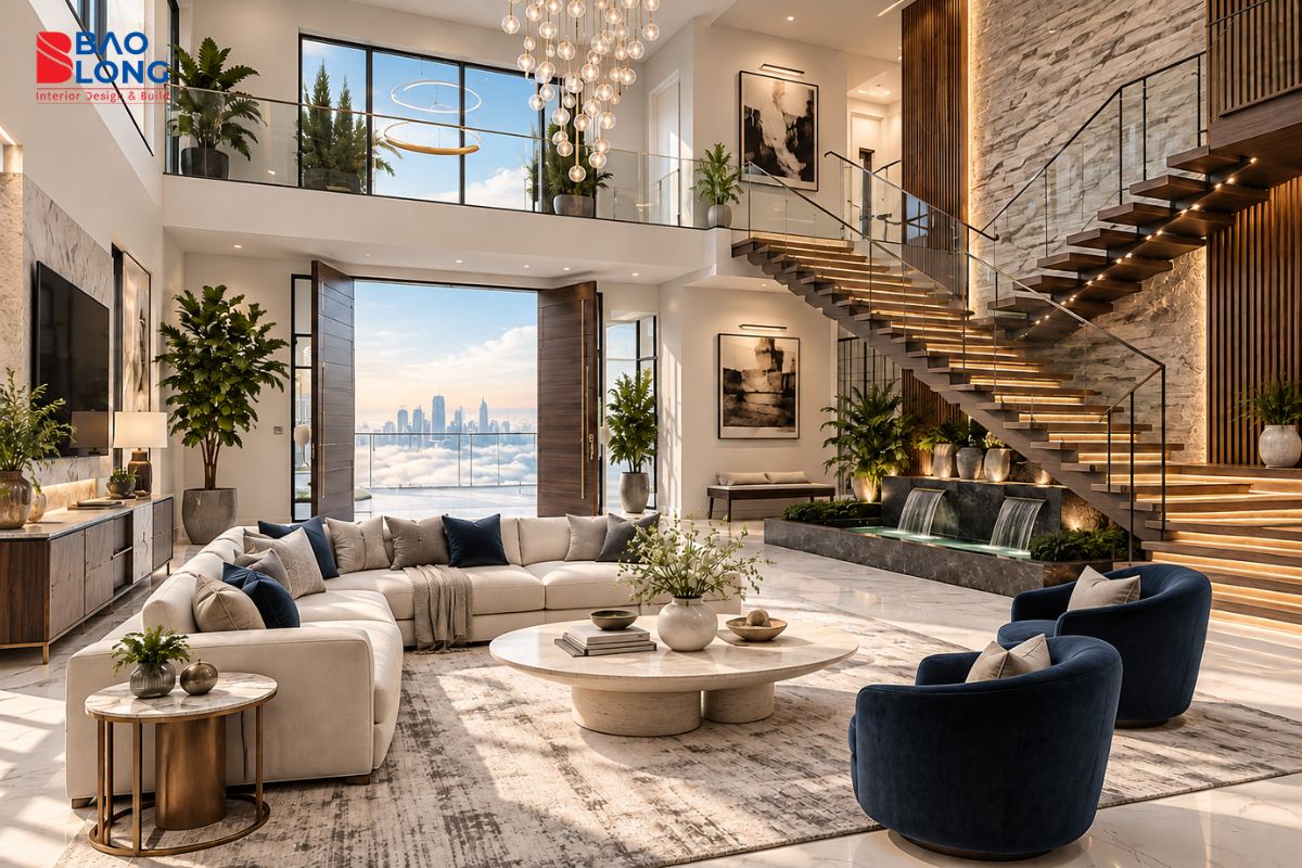 Các mẫu nội thất Penthouse đẹp được ưa chuộng hiện nay