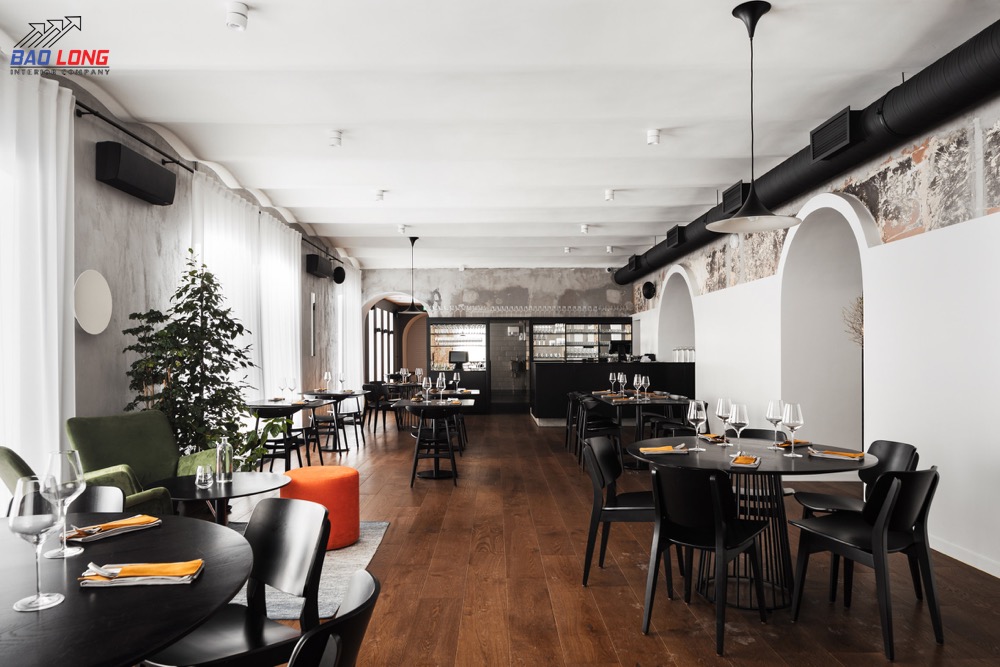 nội thất quán cafe