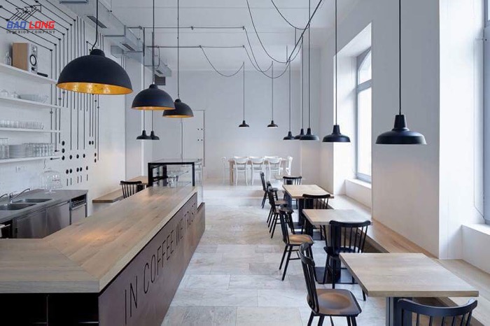 nội thất quán cafe