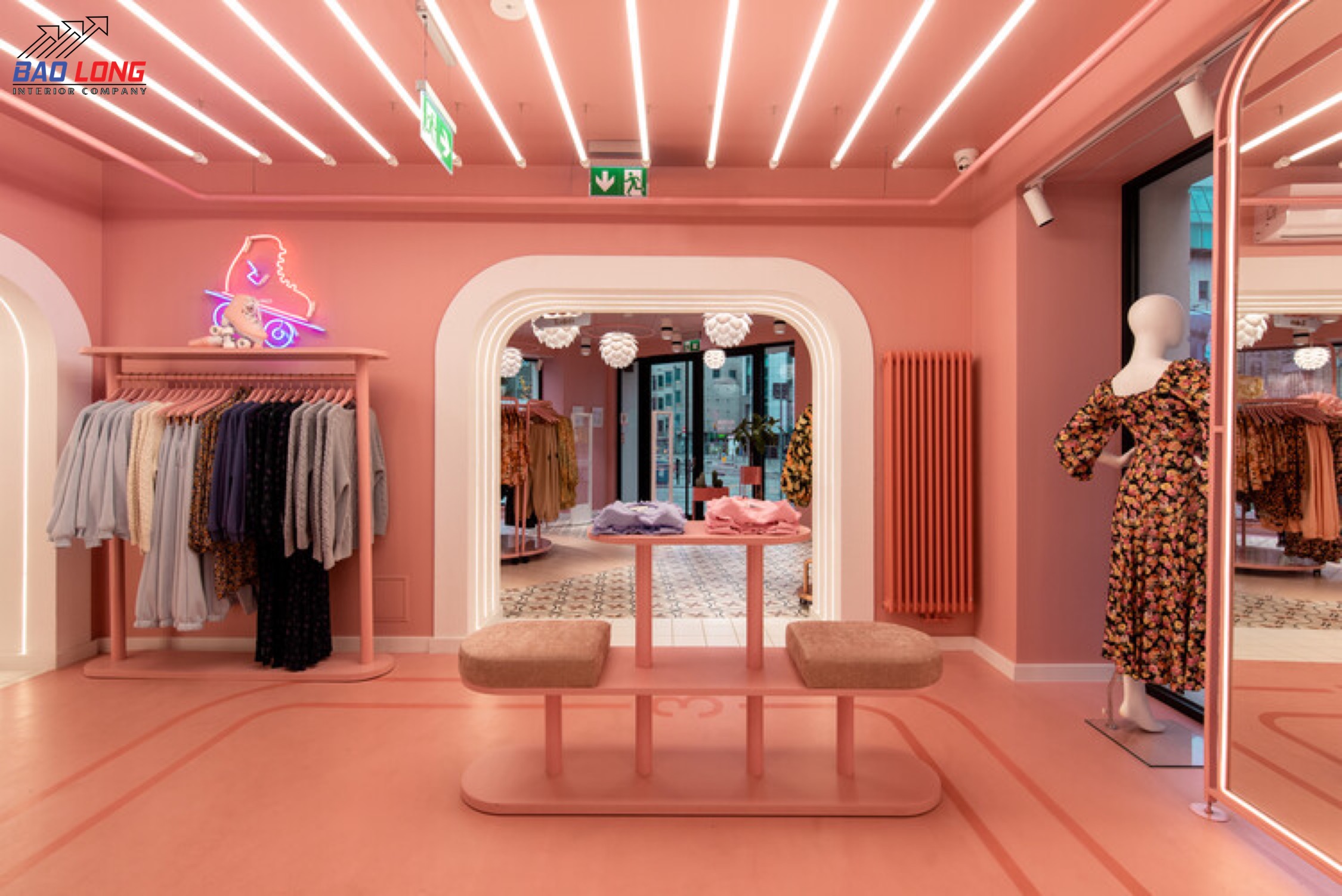 nội thất showroom