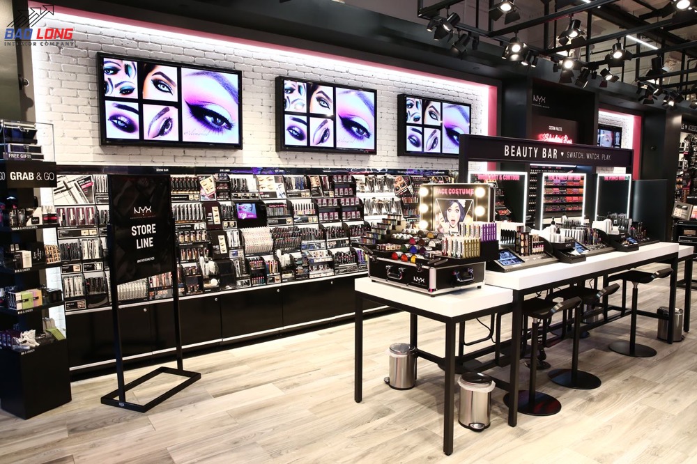 nội thất showroom hiện đại