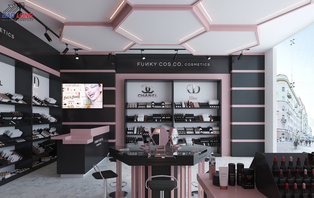 nội thất showroom hiện đại