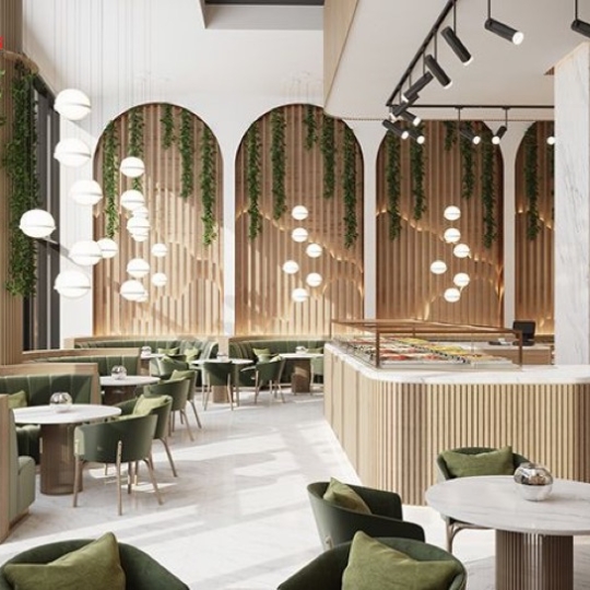 NỘI THẤT QUÁN CAFE-CF4