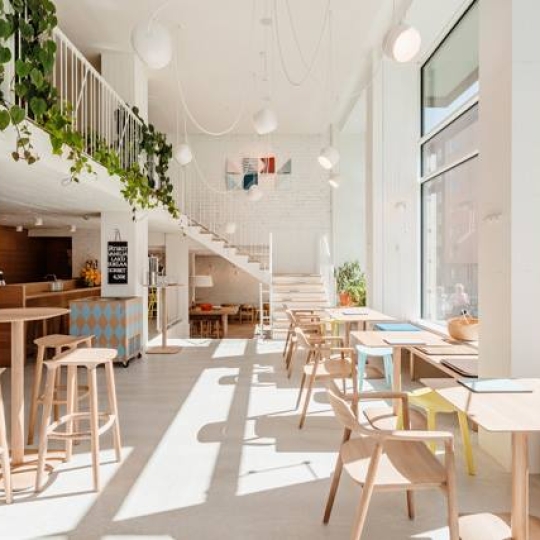 NỘI THẤT QUÁN CAFE-CF3